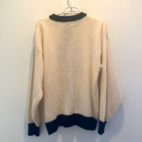 Nina Austin Angora & Lambswool Cardigan - Picture 3 of 4